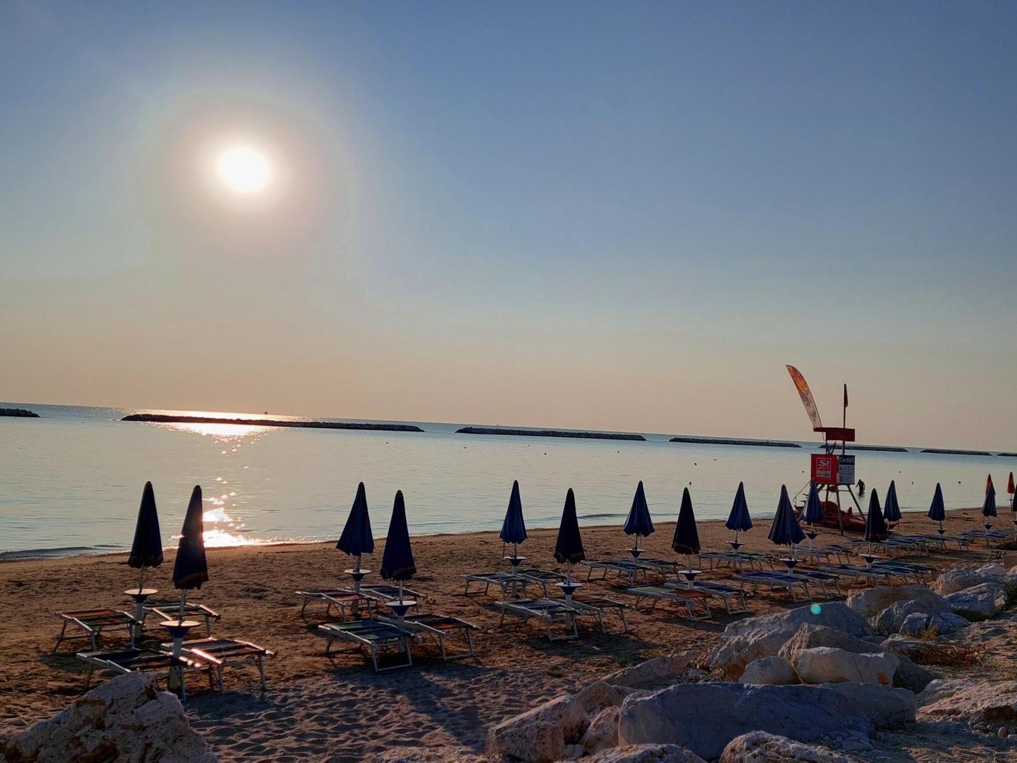 Ferienwohnung La Conchiglia Porto SantʼElpidio Exterior foto